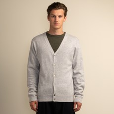 PURE CASHMERE NYC 男士 V 領開襟衫