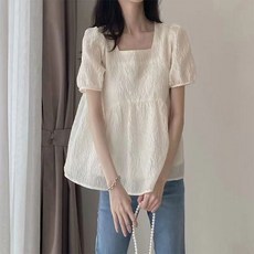 Sunbit 女款寬鬆短袖襯衫