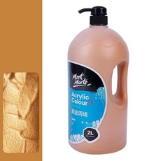 Mont Marte 蒙瑪特 darumi丙烯酸吐體散裝33金, 1 種顏色, 2L