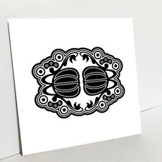 HTP 傳統圖案 磁磚 七寶紋 K0965 8804, 1個