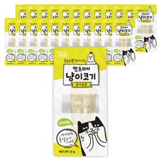캣츠미어 냥이코기 닭가슴살 간식, 오리지날, 22g, 24개
