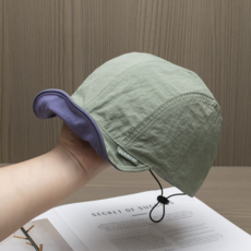 Vanesspick Free Spirit 跑步運動帽, 1個, 卡其色 + 紫色