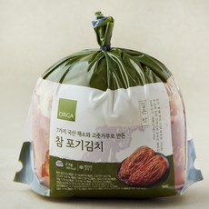 ORGA 7가지 채소와 고춧가루로 만든 참 포기김치, 2kg, 1개