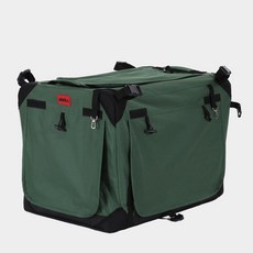 벤트라 반려동물 방수 소프트 켄넬, 딥그린, 1개