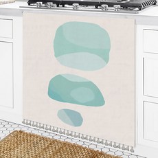 I Love Home 正式印花魔鬼氈多用途窗簾, TYPE9