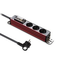 伺服器用 高容量3孔延長線 HDSVAL-GN315R, 1.5m, 真實紅, 1個