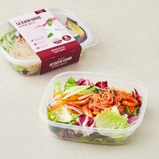 세끼판다 판다의 오징어 비빔 담백면 샐러드, 185g, 1개