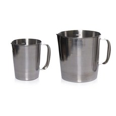 不鏽鋼燒杯 1L + 3L 套組, 1個