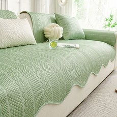 G&Y 葉子蜂巢涼感波浪防滑沙發墊