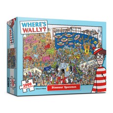威利在哪裡 恐龍太空人拼圖 AL3309, 1000件, 混合色, 1個