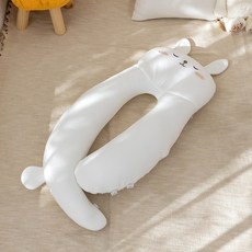 bebenuvo 新生兒擁抱枕 + 座椅枕套組, 兔子(抱枕), 隨機出貨(座椅枕)