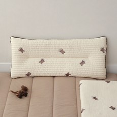 ChezBebe Baby 100 個雙面寬枕, Choco Shabit(象牙白色)