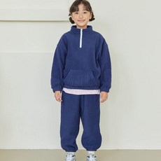 vavkids 青少年兒童簡約刷毛上下裝套組