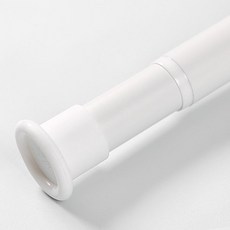 FREESPACE 強力伸縮桿 圓形 32mm + 支架, 白色