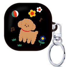 Galaxy Buds Pro / Buds 2 保護殼 Kongyi的內心獨舞, 黑色, 單一商品