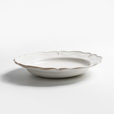 北歐復古花朵形狀碗 1號 直徑24cm, 1個, 混色