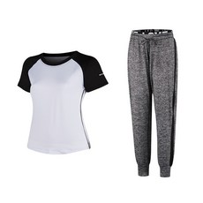 Naya Style女款短袖運動褲瑜珈服上下套裝