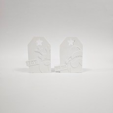 LUMIE CANDLE 聖誕節石膏擴香2件組, 黑櫻桃