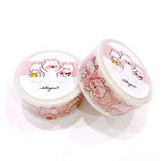 Lallayena RENA紙膠帶 96 20mm*10m, 混色, 2個