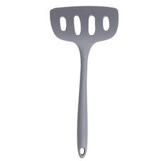 Kitchen Factory 粉彩矽膠玉子燒煎魚鍋鏟, 時尚灰, 1個