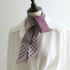 BABISOO 印花長領帶絲巾