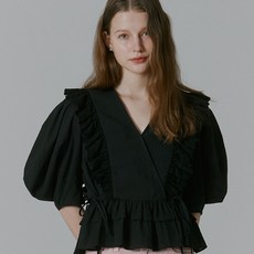 Vocavaca Rosha 荷葉邊罩衫 VC2533BL801M