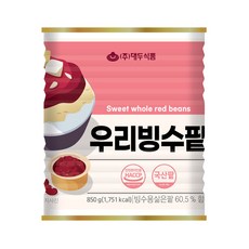 Daedoo Foods 大豆食品 紅豆罐頭, 850g, 1罐