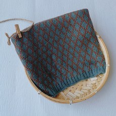 BEASOL 兒童款圖案絎縫圓形圍巾