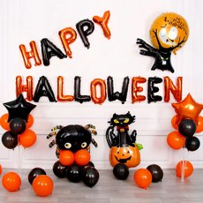 WOW PARTY KOREA 萬聖節氣球裝飾18, 混色, 1套