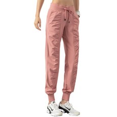 메이첼 여성용 피펜 허리밴딩 요가 필라테스 롱 조거 팬츠 10863