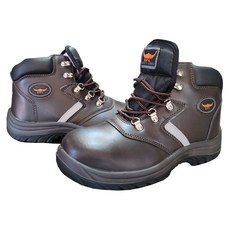 BUFFALO 工作靴 BFL-610DB 深棕色, 1雙