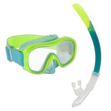 Subea 迪卡儂兒童浮潛套組 SNK 520, 石灰黃