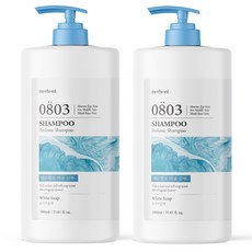Merhent 大容量香氛洗髮精 白皂香, 1000ml, 2瓶