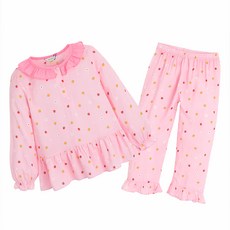 FLORIN CURLYSUE 女童微笑花朵睡衣上下套裝 C231STD02P