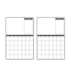 ABM KOREA 冰箱每月磁板B 2p