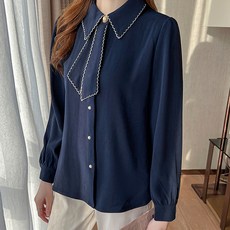 POPLARNC Swooin領結襯衫