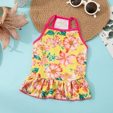 아티펫 寵物夏季碎花圖案裙, TYPE01, 1個