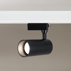 WONHA DS 無閃爍卡內斯 COB 軌道燈 LED 30W 黑色 燈泡色, 3000K, 1個