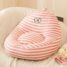 soonZAM 彩色線條娃娃坐墊, 粉紅色