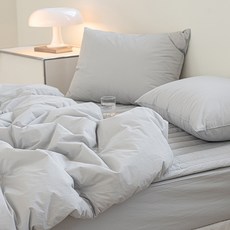 farfe 韓國製造 60支高密度純棉鋪棉被枕頭套組