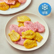 올바른 옐로우 & 핑크 붕어떡 깨앙금 (냉동), 1kg, 1개입, 1개