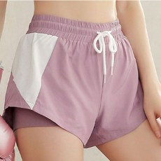 PUNGGGACKJANGI 女款訓練健身瑜珈運動短褲