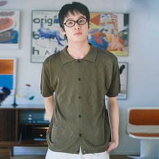 COMO NINOZ CROCHET 鈕扣開襟衫 WN246TDSCZ01