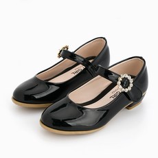 HAPPYGIRL 女童繫帶皮鞋