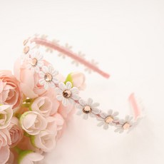 Bidan-gil Aiterre 女童蕾絲珠寶髮帶