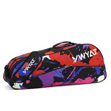 YWYAT Dunamis大容量肩背網球羽毛球2層壁球包, 紫色