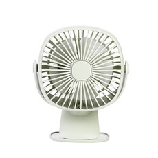 프루그 집게형 유모차 선풍기, 민트, 1개