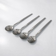 라보니 디저트 스푼, 실버, 4개