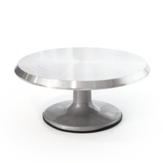 鋁製圓形手動陶輪, 1個