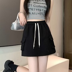 어썸풀 라본 카고 밴딩 스커트 A24SPSK011920